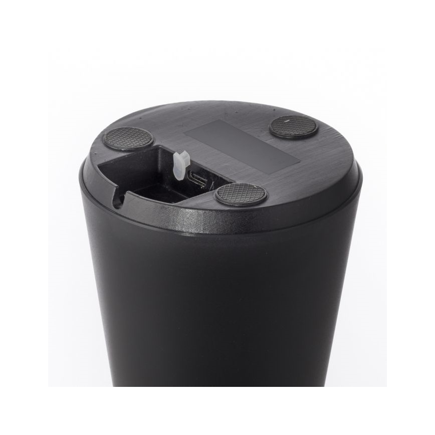 JUST LIGHT. 19260-18 - LED Hämardatav puutetundlik väli lamp ABERA LED/3W/3,7V 2000 mAh USB IP54 must