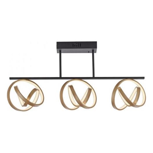JUST LIGHT. 6245-18 - LED Hämardatav pinnale kinnitatav lühter LOOP 3xLED/11W/230V 2700-5000K + kaugjuhtimispult