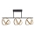 JUST LIGHT. 6245-18 - LED Hämardatav pinnale kinnitatav lühter LOOP 3xLED/11W/230V 2700-5000K + kaugjuhtimispult
