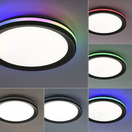 JUST LIGHT. 7509018 - LED RGB Hämardatav laevalgusti GANGES LED/24W/230V 2700-5000K + kaugjuhtimispult