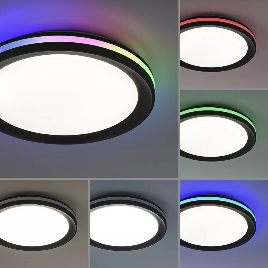 JUST LIGHT. 7509018 - LED RGB Hämardatav laevalgusti GANGES LED/24W/230V 2700-5000K + kaugjuhtimispult