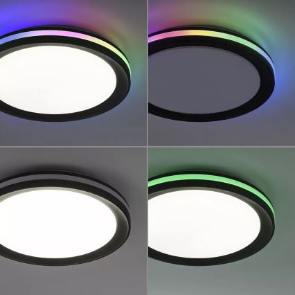JUST LIGHT. 7509018 - LED RGB Hämardatav laevalgusti GANGES LED/24W/230V 2700-5000K + kaugjuhtimispult
