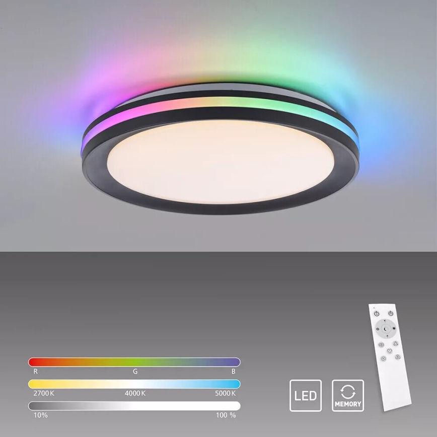 JUST LIGHT. 7509018 - LED RGB Hämardatav laevalgusti GANGES LED/24W/230V 2700-5000K + kaugjuhtimispult