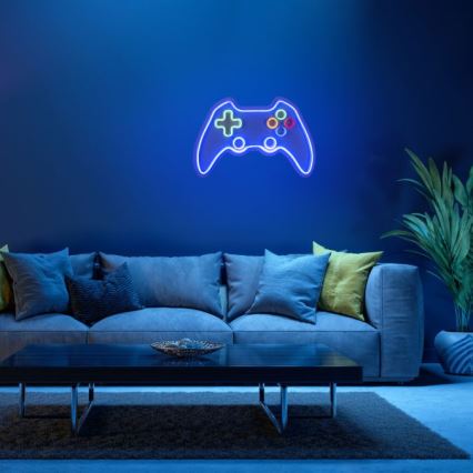 JUST LIGHT. 85022-70 - LED Neoon seinakaunistus NEON 1xLED/6,5W/5V mängur