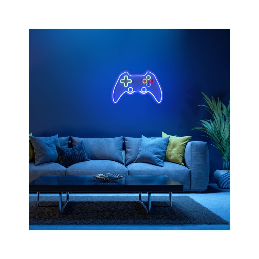 JUST LIGHT. 85022-70 - LED Neoon seinakaunistus NEON 1xLED/6,5W/5V mängur