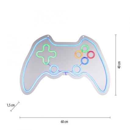 JUST LIGHT. 85022-70 - LED-neoonseina dekoratsioon NEON LED/6,5W/5V gamer