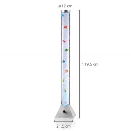 JUST LIGHT. 85106-55 - LED RGB Dekoratiivne põrandalamp AVA 12xLED/0,06W/230V