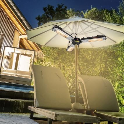 JUST LIGHT. 99513-18 - Väli küttekeha GLOW 3x650W/1300W/2000W/230V IP34