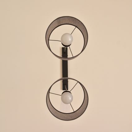 Kaabellirippvalgusti ALBA 2xE27/15W/230V hall