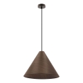 Kaabliga ripplamp CONO 1xE27/40W/230V mahagoni viimistlus