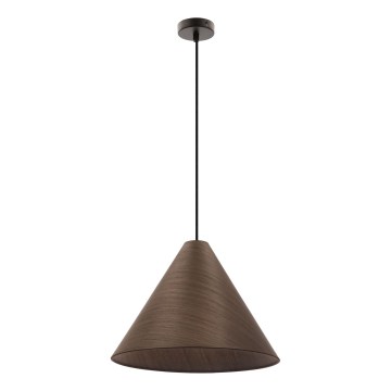 Kaabliga ripplamp CONO 1xE27/40W/230V mahagoni viimistlus