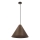 Kaabliga ripplamp CONO 1xE27/40W/230V mahagoni viimistlus