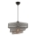 Kaabliga ripplamp COUPER 1xE27/60W/230V hall/läikiv kroom