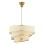 Kaabliga ripplamp COUPER 1xE27/60W/230V kreemjas/kuldne