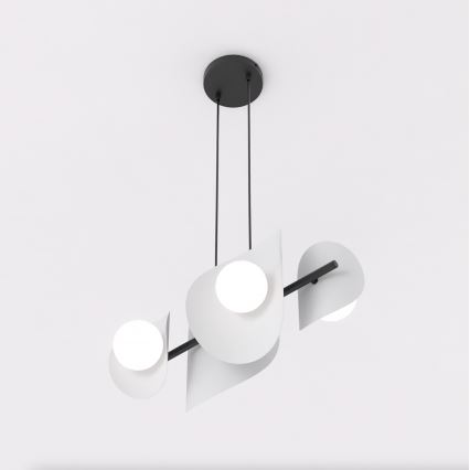 Kaabliga ripplamp ELEMENTI 4xG9/8W/230V, hall