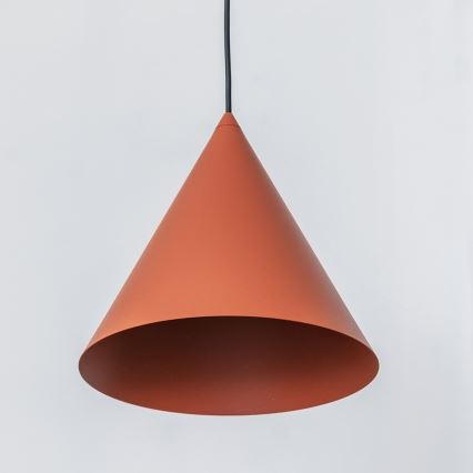 Kaabliga ripplamp ETNA II 1xE27/15W/230V, läbimõõt 25 cm, oranž