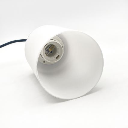 Kaabliga ripplamp MARKUS 3xE27/15W/230V, must/tamm