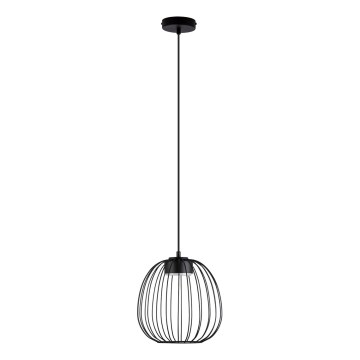 Kaabliga ripplamp OVELLA 1xGX53/10W/230V, läbimõõt 25 cm, must