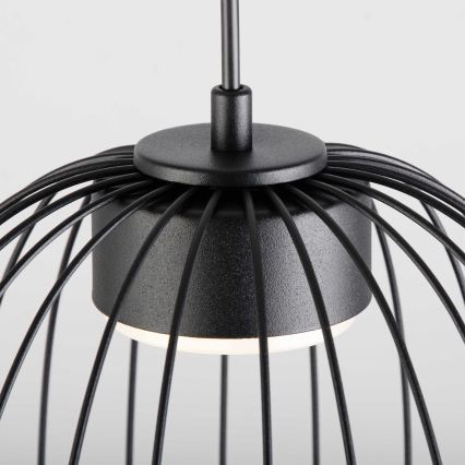 Kaabliga ripplamp OVELLA 1xGX53/10W/230V, läbimõõt 25 cm, must