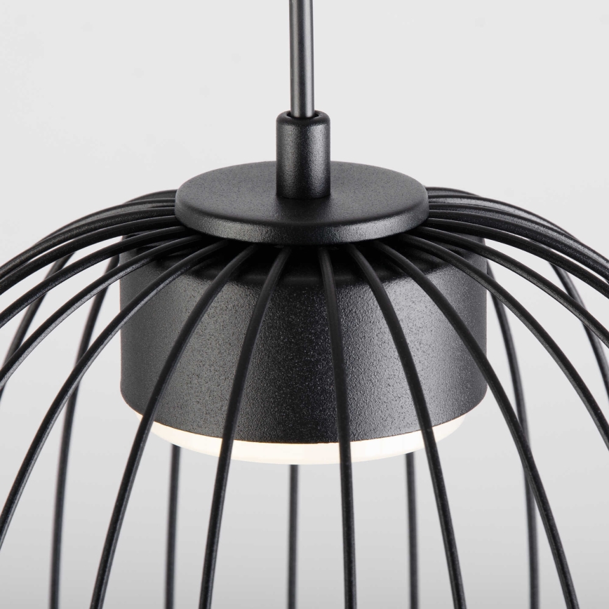 Kaabliga ripplamp OVELLA 1xGX53/10W/230V, läbimõõt 25 cm, must