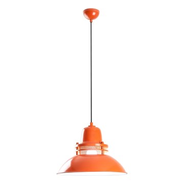 Kaabliga ripplamp TIBET 1xE27/40W/230V oranž