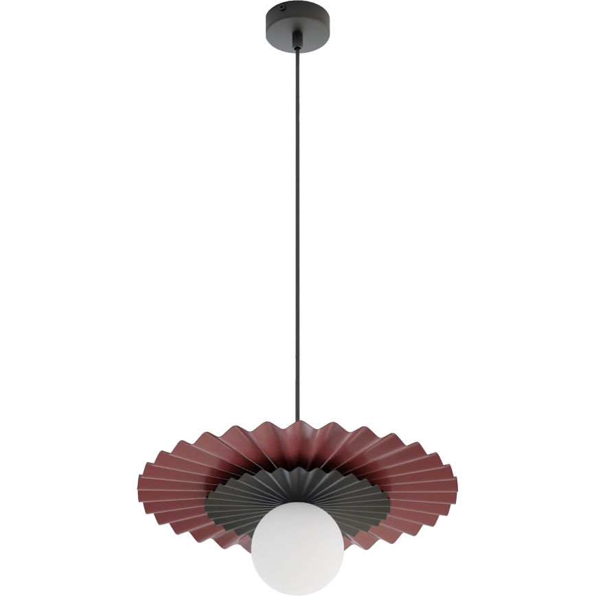 Kaabliga ripplamp UMBRA 1xG9/8W/230V must/punane