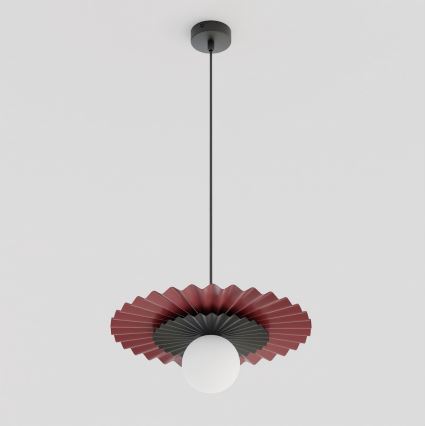 Kaabliga ripplamp UMBRA 1xG9/8W/230V must/punane
