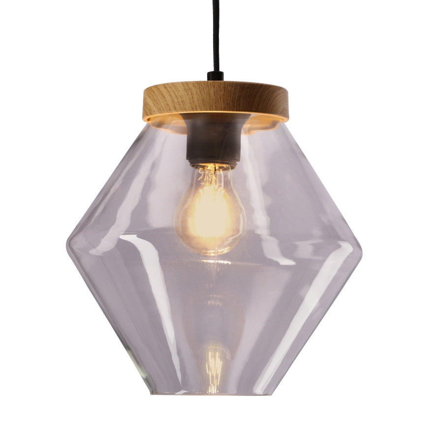 Kaabliga ripplühter BRELS 1xE27/40W/230V läbipaistev