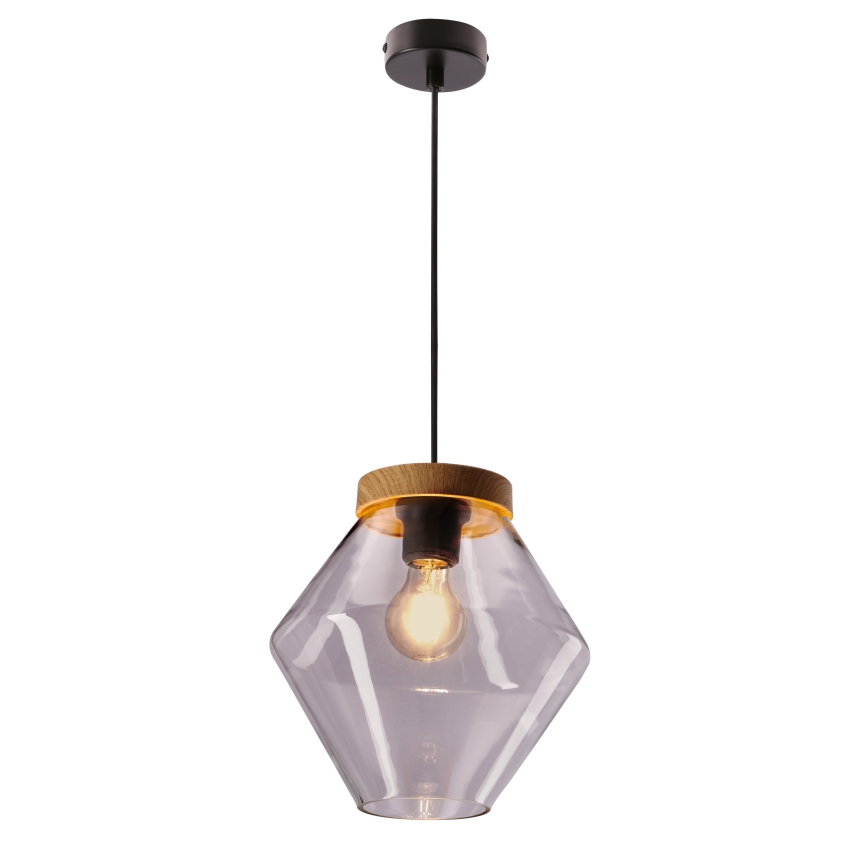 Kaabliga ripplühter BRELS 1xE27/40W/230V läbipaistev