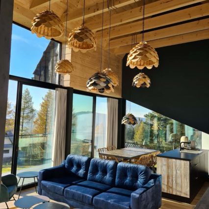 Kaabliga ripplühter BURGO 1xE27/60W/230V, läbimõõt 50 cm