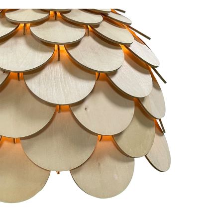 Kaabliga ripplühter BURGO 1xE27/60W/230V, läbimõõt 50 cm