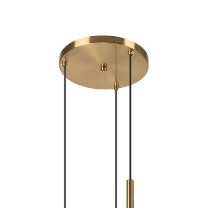 Kaabliga ripplühter CHITA 3xG9/5W/230V kuldne