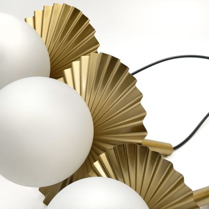 Kaabliga ripplühter CHITA 3xG9/5W/230V kuldne