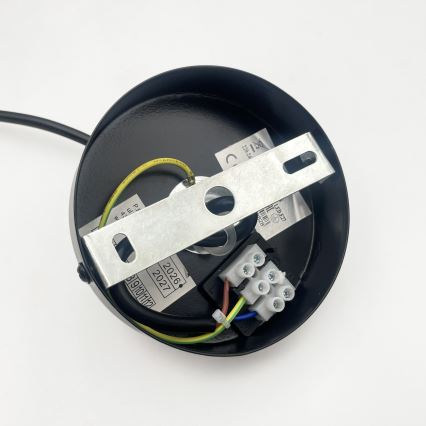 Kaabliga ripplühter VELLO 1xE27/15W/230V must/suitsune roosa/beež/must