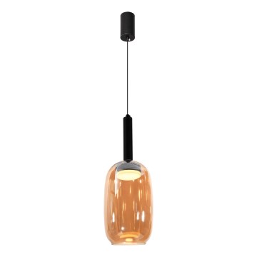 Kaabliga rippvalgusti BUENO 1xGX53/9W/230V, läbimõõt 15 cm, suitsupruun