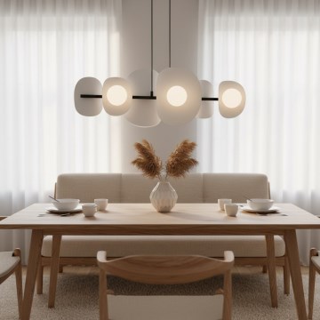 Kaabliga rippvalgusti ELEMENTI 6xG9/8W/230V, hall