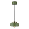 Kaabliga rippvalgusti IGNIA 1xE27/60W/230V, roheline