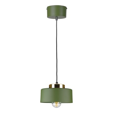 Kaabliga rippvalgusti IGNIA 1xE27/60W/230V, roheline