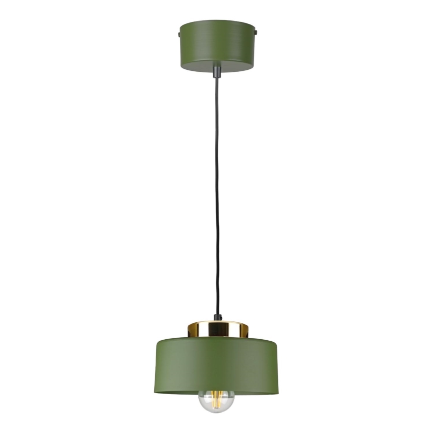 Kaabliga rippvalgusti IGNIA 1xE27/60W/230V, roheline