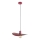 Kaabliga rippvalgusti SAVANA 1xE27/15W/230V must/punane