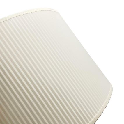 Kaabliga rippvalgusti SIRJA PLISADO 1xE27/15W/230V, läbimõõt 35 cm, kreemjas
