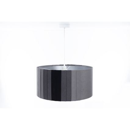 Kaabliga rippvalgusti STRIPES 1xE27/60W/230V, läbimõõt 40 cm, hall