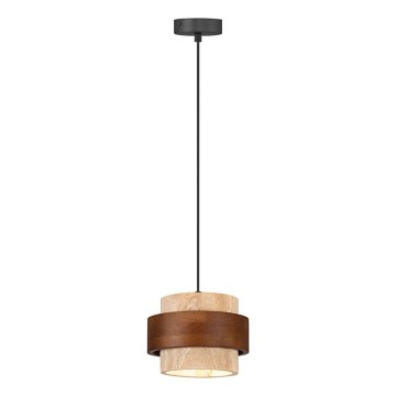 Kaabliga rippvalgusti SUSAN 1xGX53/15W/230V pruun/beež