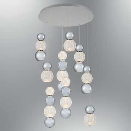Kaabliga riputatav LED-lühter CREMONA LED/51W/230V 3000K mattkroom