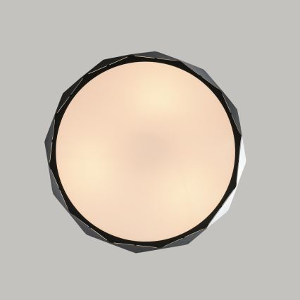 Kaabliga riputatav lühter REUS 3xE27/40W/230V, läbimõõt 47 cm, must