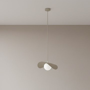 Kaabliga riputatav lühter RITUAL 1xG9/8W/230V beež