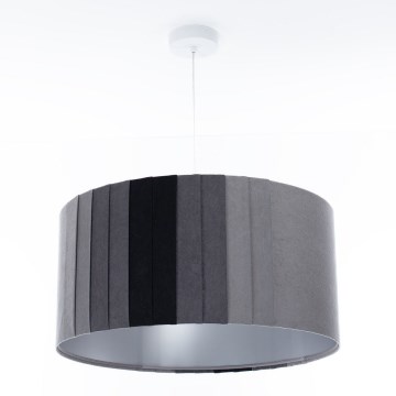 Kaablil ripplamp STRIPES 1xE27/60W/230V, läbimõõt 60 cm, hall