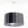 Kaablil ripplamp STRIPES 1xE27/60W/230V, läbimõõt 60 cm, hall