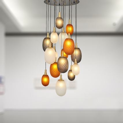 Kaablil ripplühter CACTUS 16xG9/5W/230V vask/hall/valge