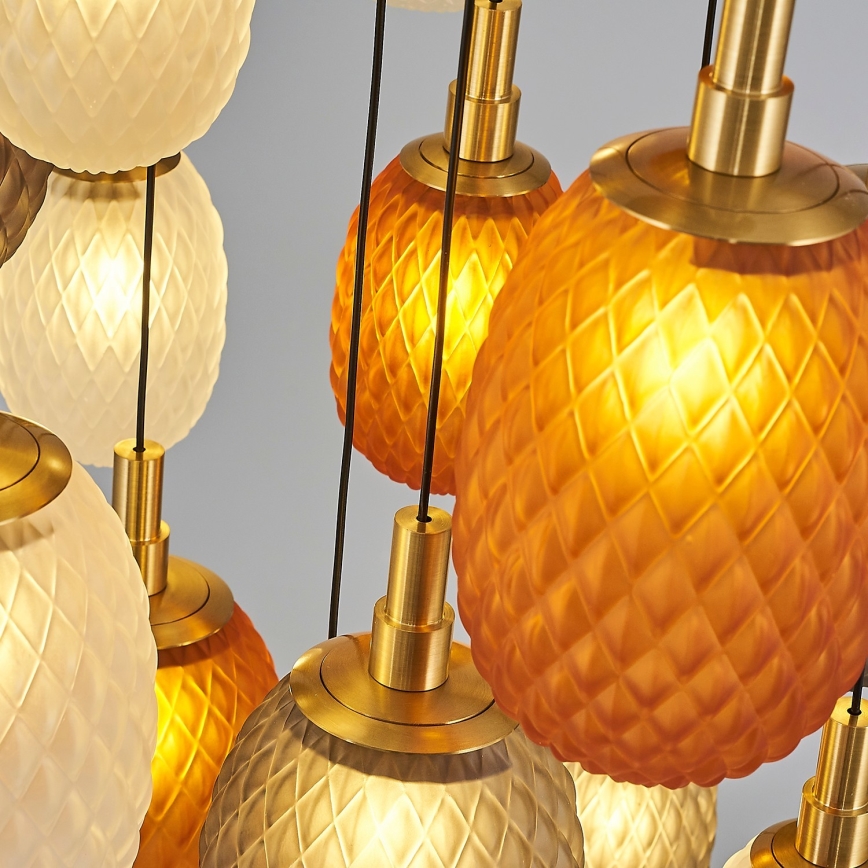 Kaablil ripplühter CACTUS 16xG9/5W/230V vask/hall/valge